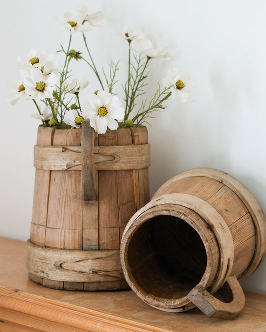 Antique Primitive Handcrafted Folk Art Jugs