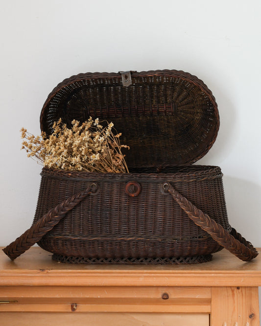 Antique French Bressan Basket