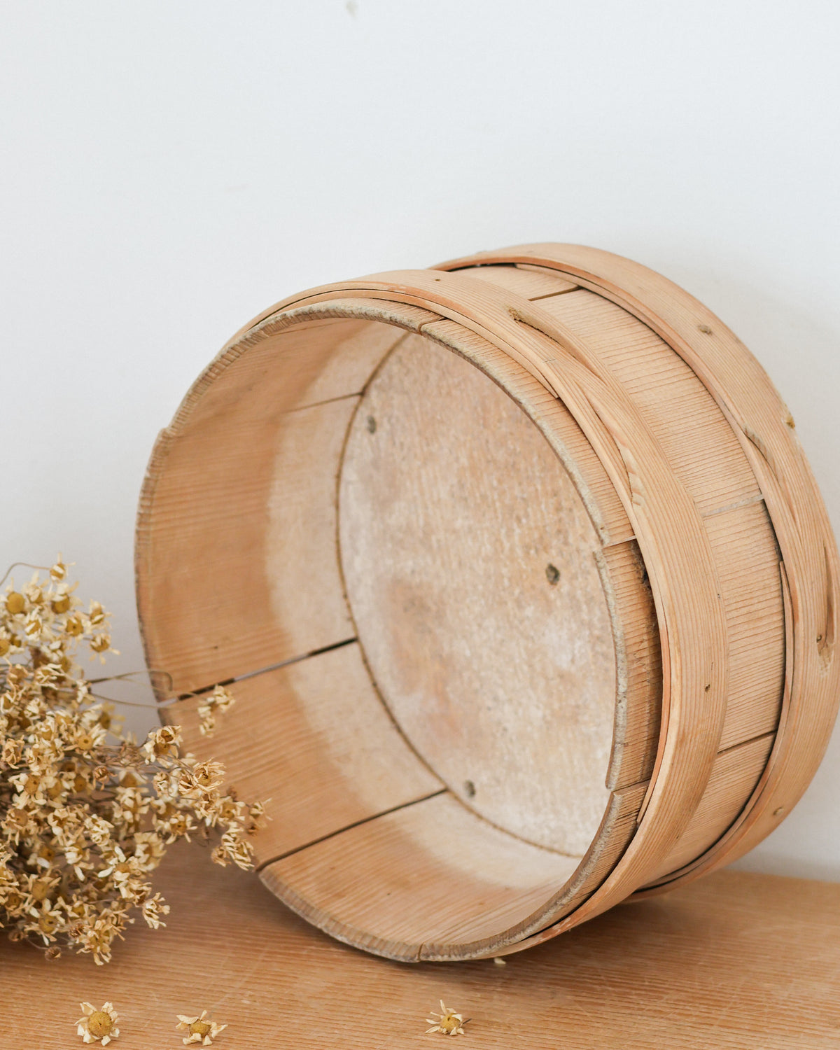 Antique French Wooden Cheese Mold