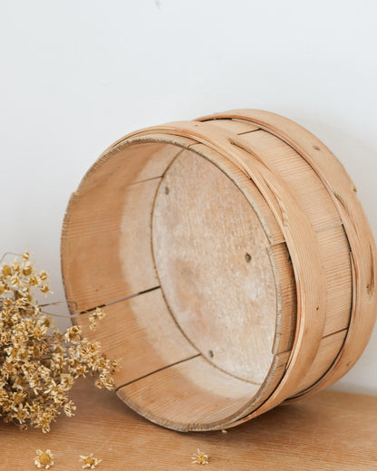 Antique French Wooden Cheese Mold