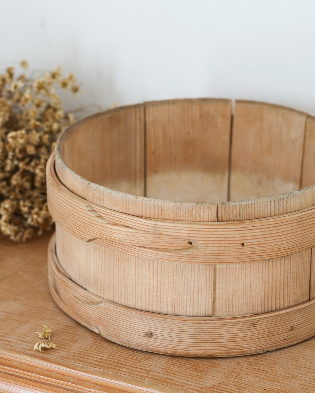 Antique French Wooden Cheese Mold