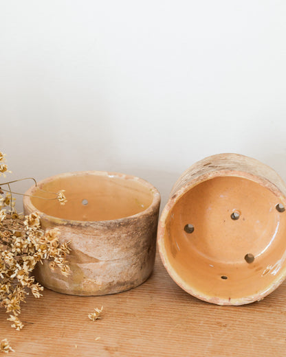 Antique French Terracotta Cheese Mold