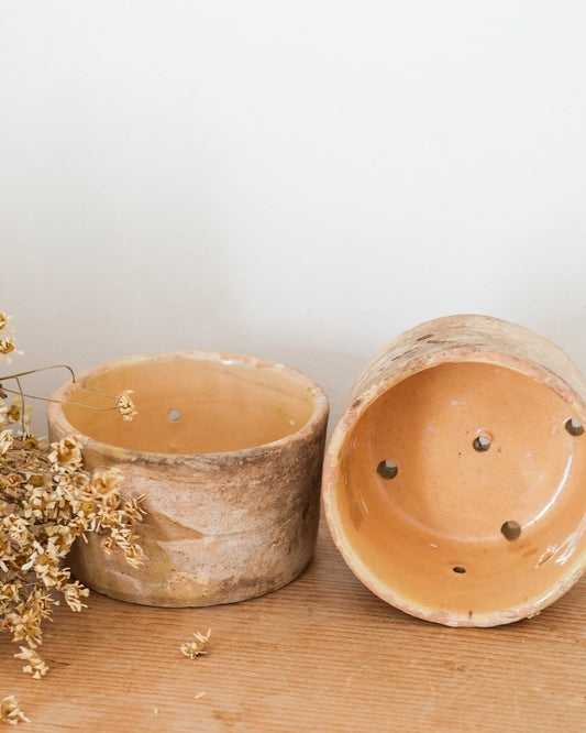 Antique French Terracotta Cheese Mold