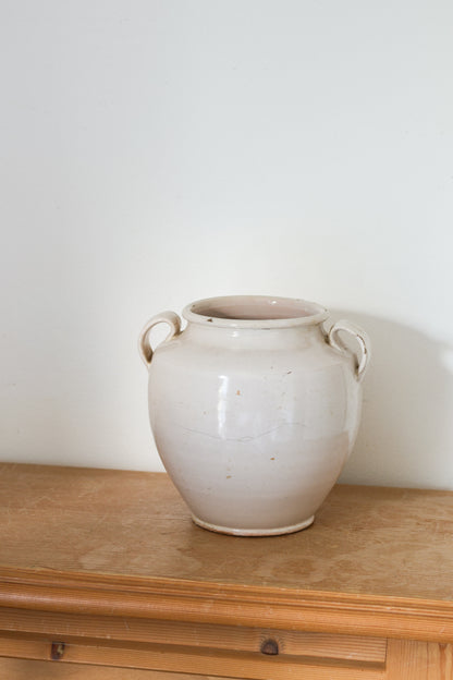 Mini Antique French Martres-Tolosane Confit Pot