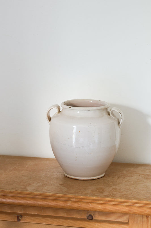 Mini Antique French Martres-Tolosane Confit Pot