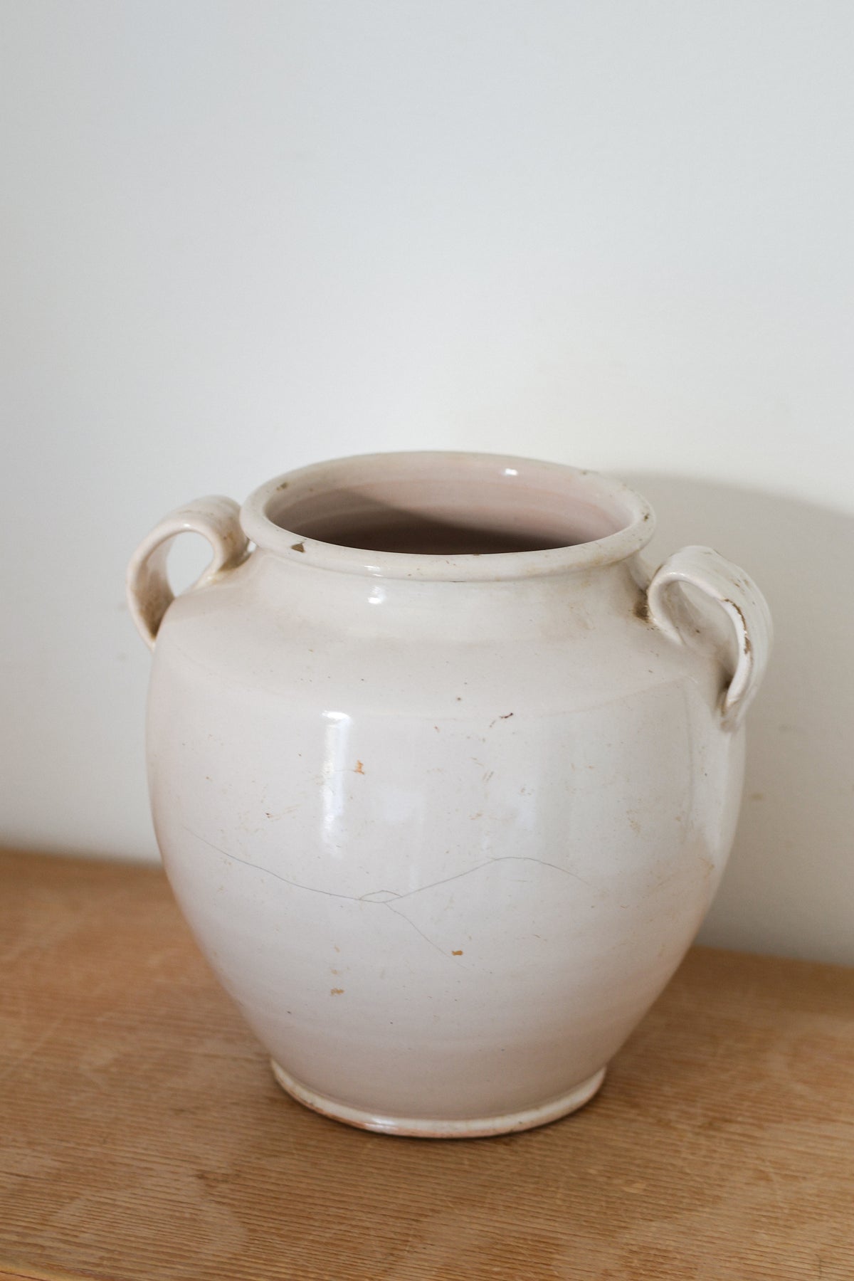Mini Antique French Martres-Tolosane Confit Pot