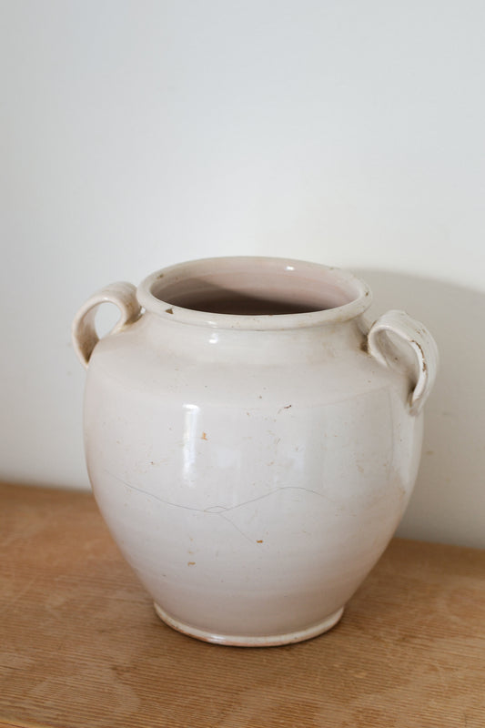 Mini Antique French Martres-Tolosane Confit Pot